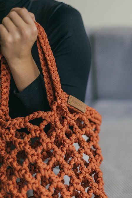 Crochet market bag pattern