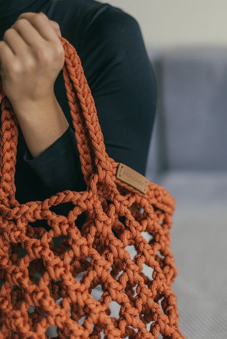 Crochet market bag pattern