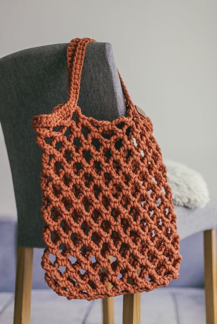 Crochet market bag pattern