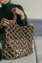 Crochet market tote bag pattern