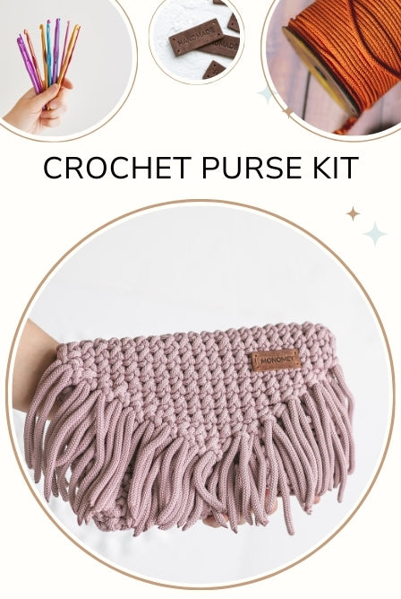 Crochet purse kit Summer vibes