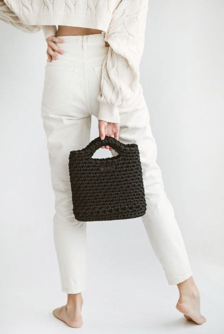 Crochet purse kit for crochet beginners easy
