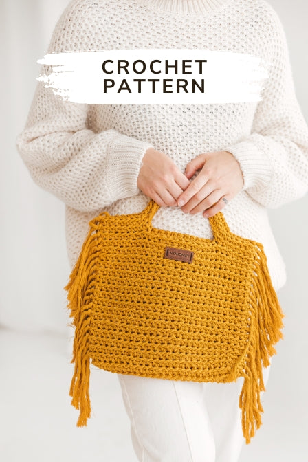 Boho crochet purse online