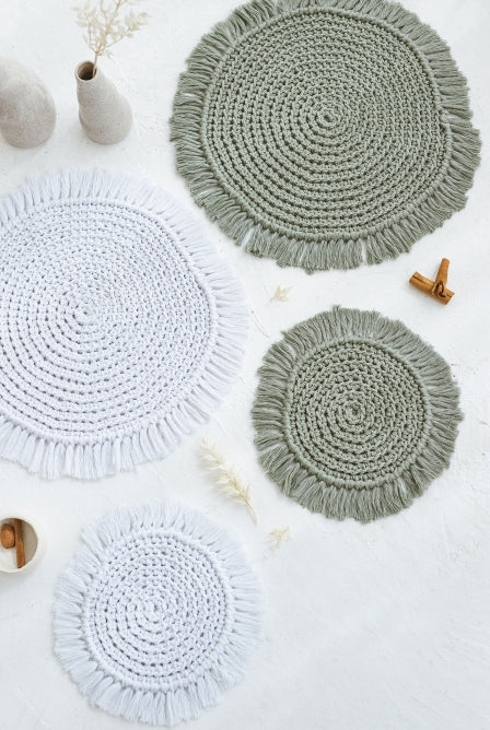 Easy crochet placemat patterns