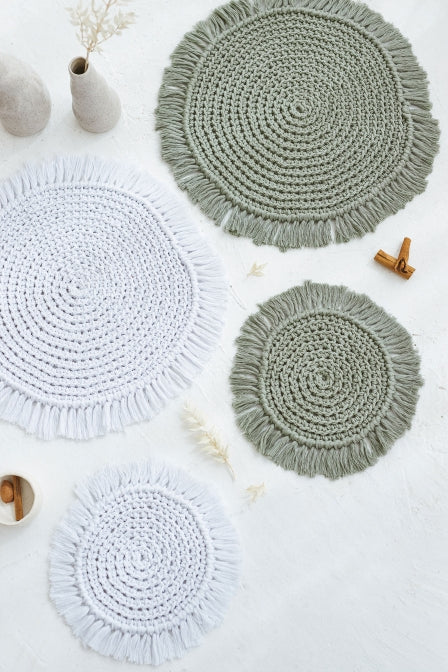 Easy crochet placemat patterns