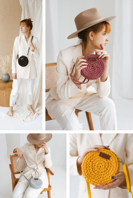 Crochet small bag kit Mia