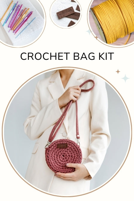 Crochet small bag kit Mia