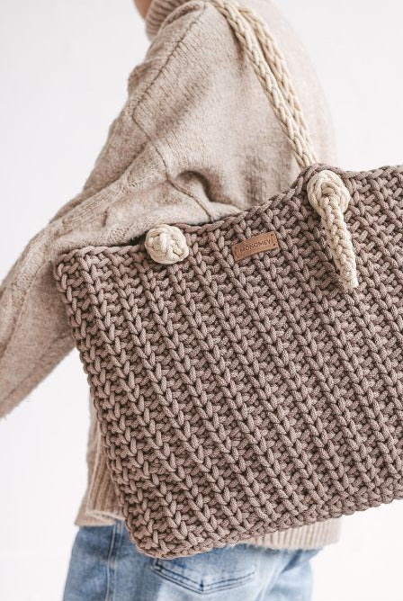 Crochet tote bag pattern