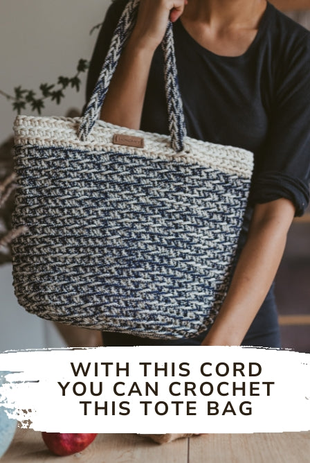 Crochet with macrame cord