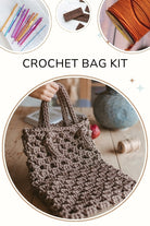 DIY crochet kit Charlotte bag