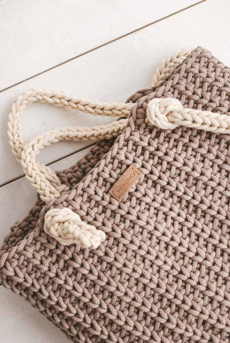 DIY crochet kit for beginners Isabella bag
