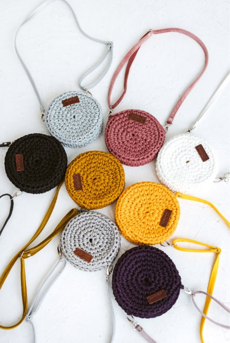 DIY small crochet bag kit