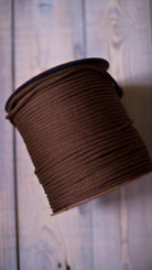 Dark brown macrame cord 6mm