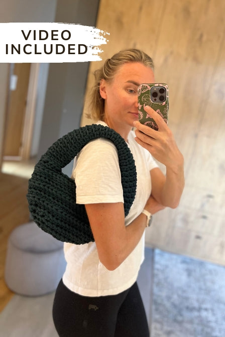 Egg bag crochet pattern