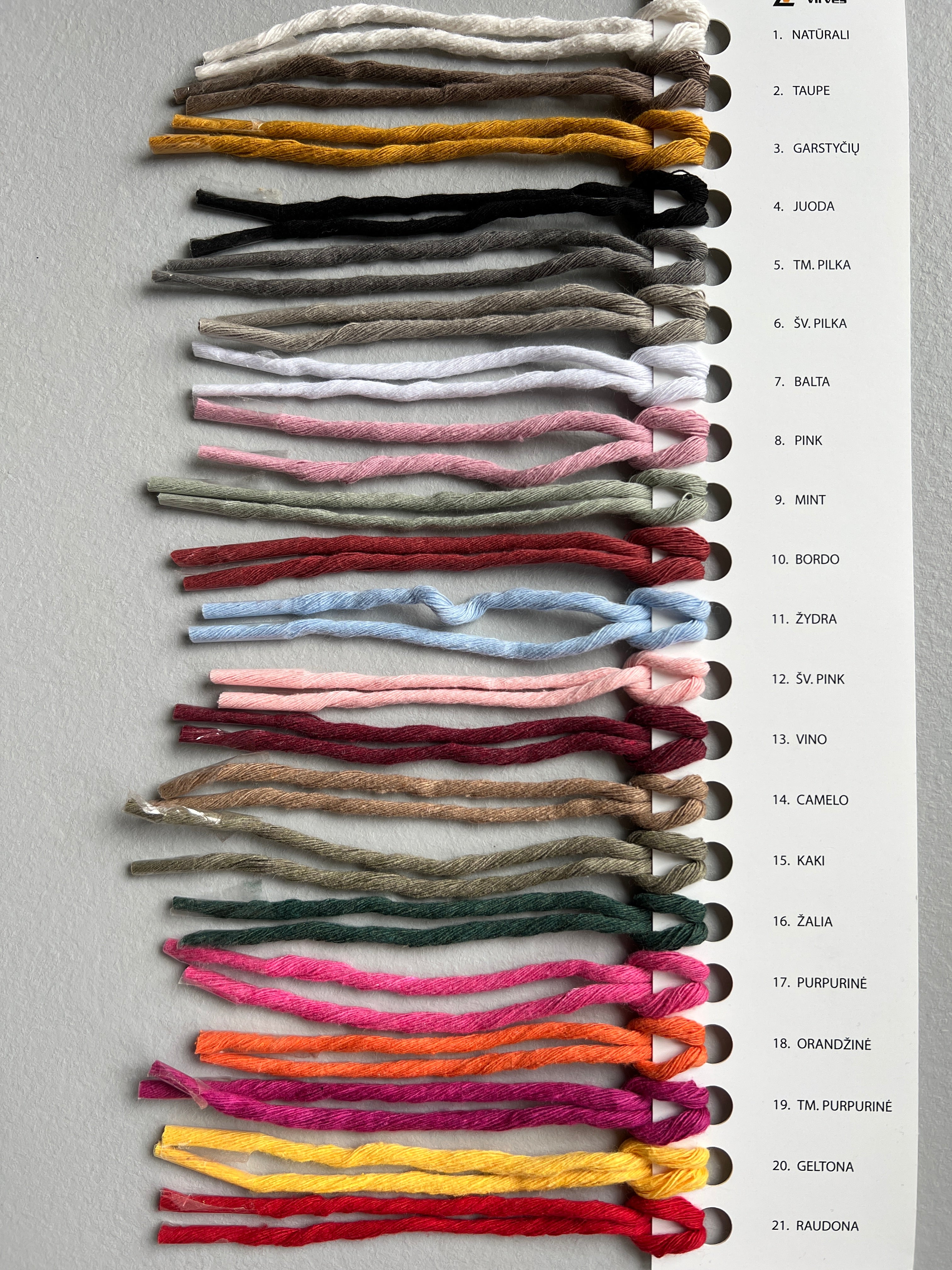 3mm single strand cord