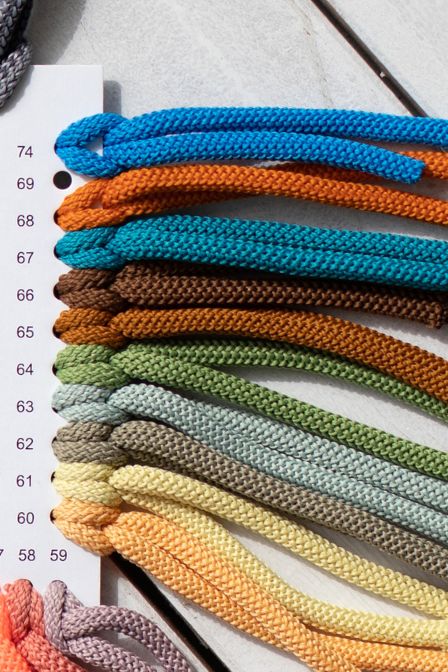 Macrame cords for crocheting