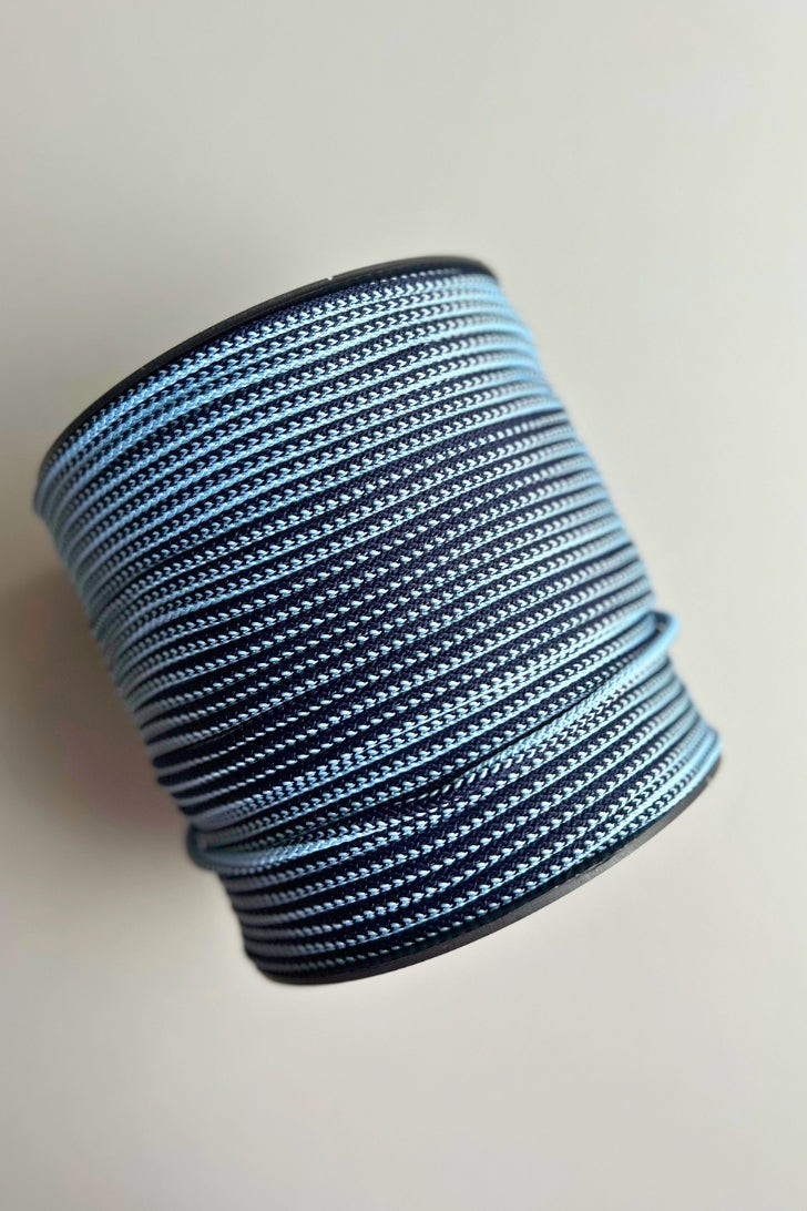 Macrame polyester cord Blue