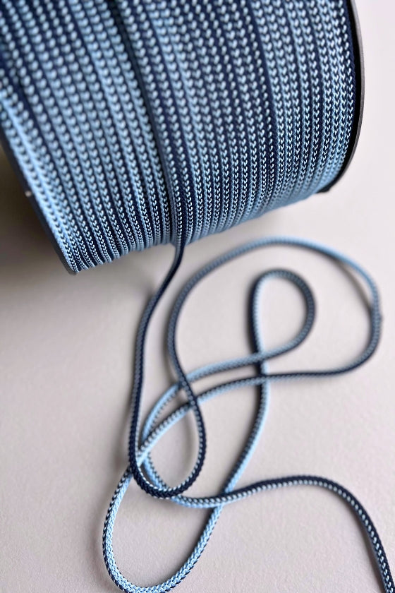 Macrame polyester cord Blue