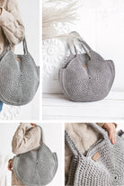 Modern crochet bag pattern