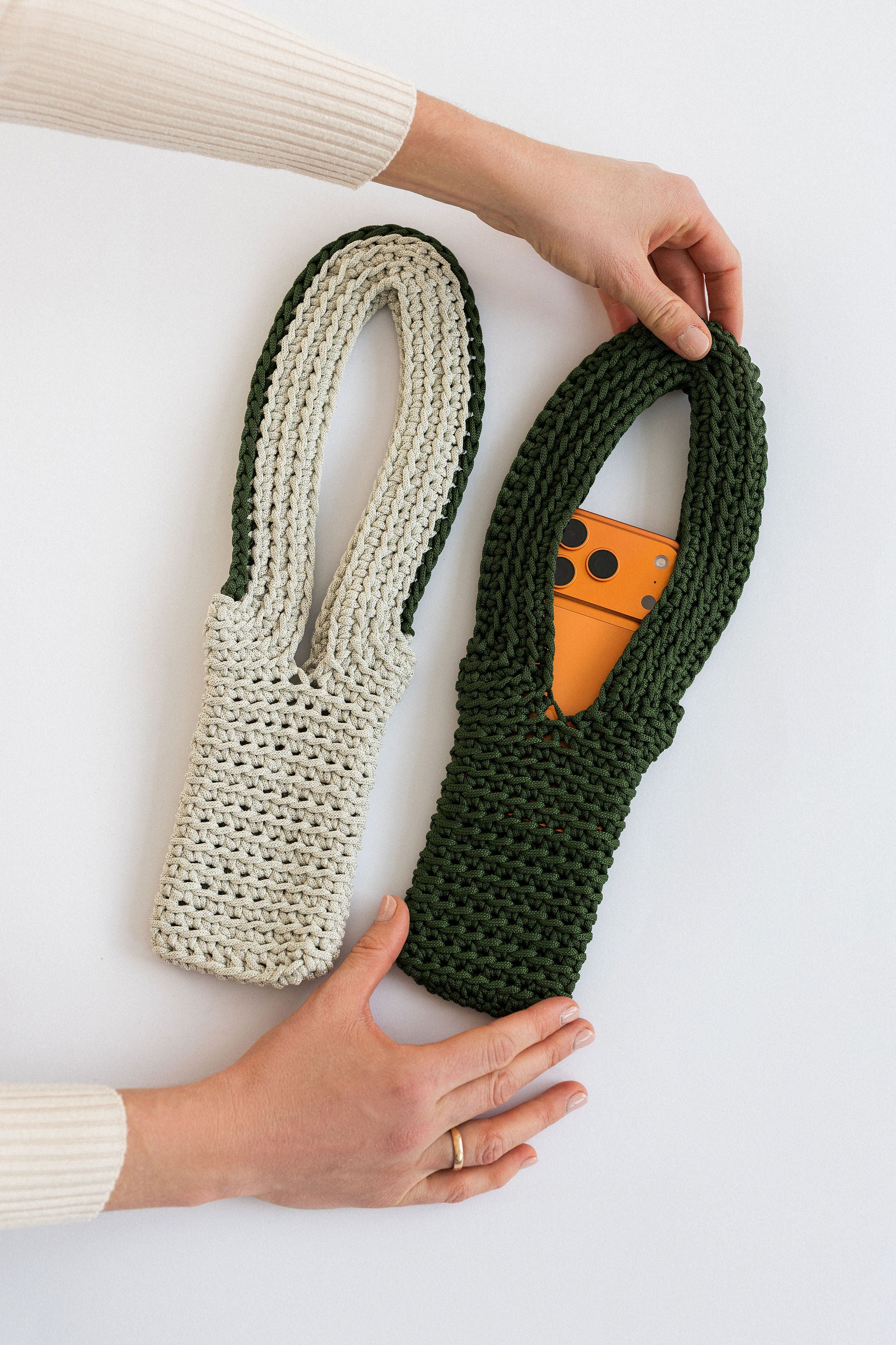 How to crochet iphone pocket