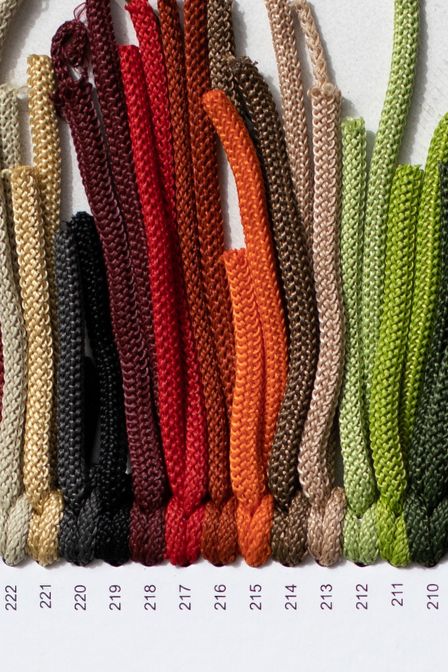 Orange MonoMey studio 6mm macrame cord