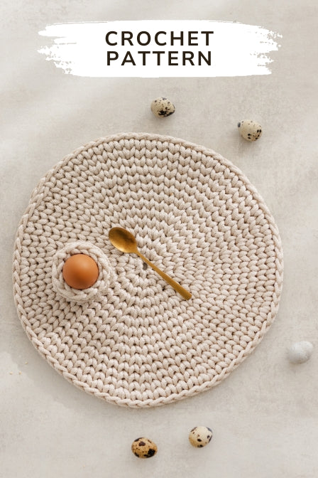 Placemat pattern "Modern Mosaic crochet placemats"