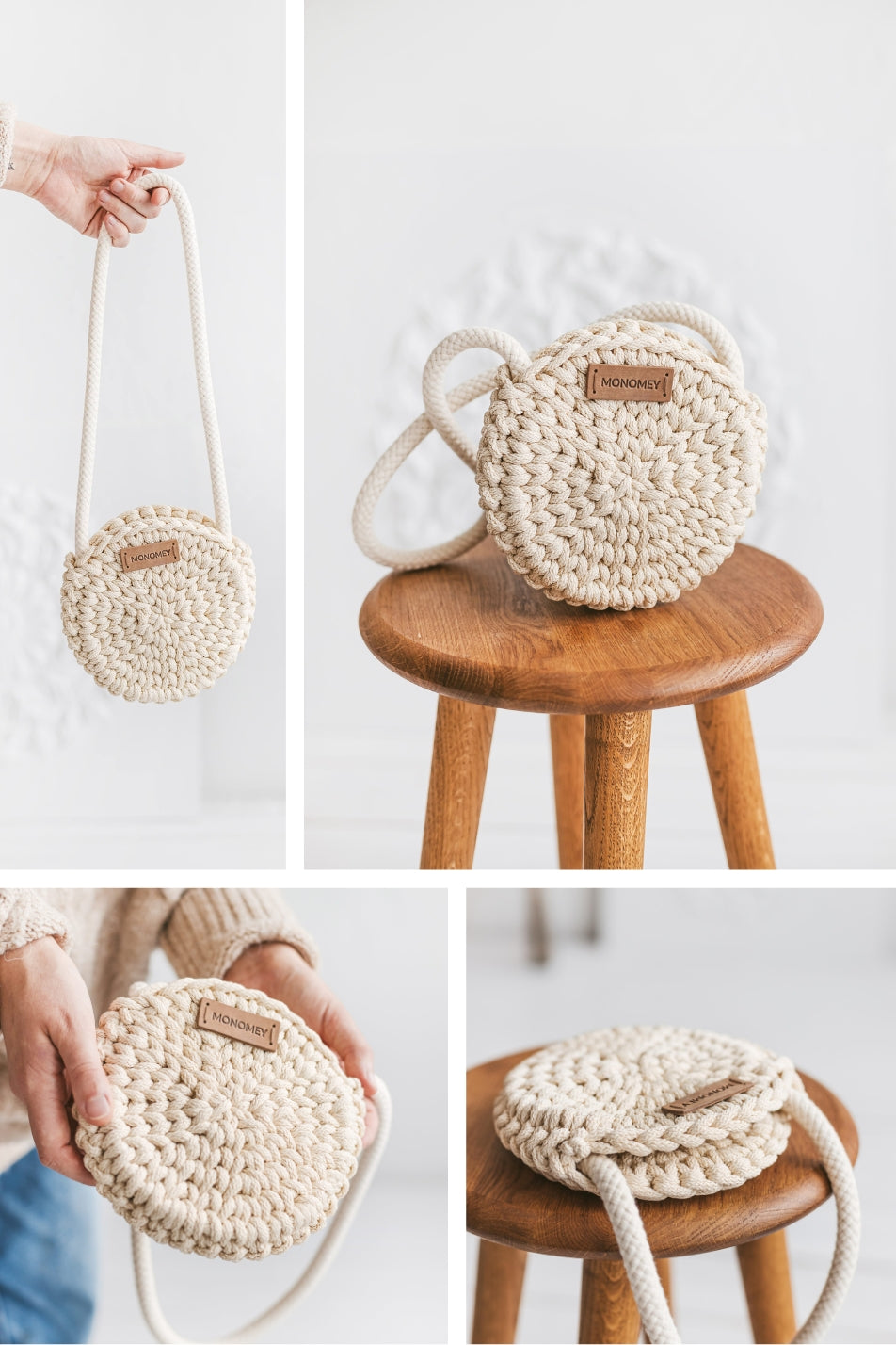 Small crochet bag kit Abigail Dream