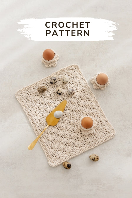 Square placemat Crochet pattern