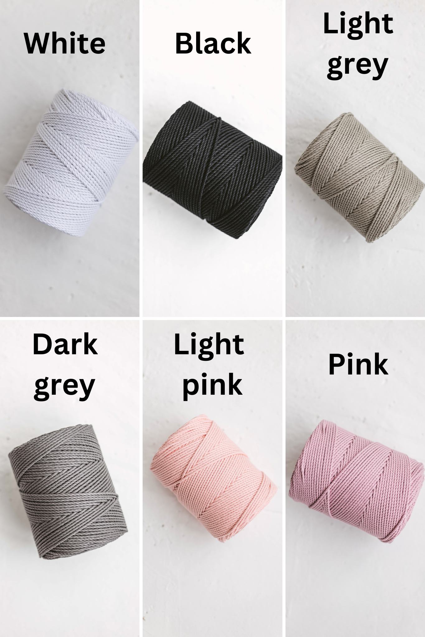 Cotton 4mm macrame cord