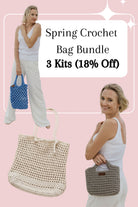 Spring Crochet Bag Bundle - 3 Kits (18% Off)