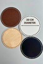 Wooden bases for crochet baskets 20 cm