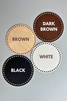 20 cm Wooden bases for crochet baskets 