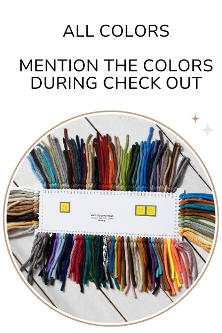 All colors 6mm macrame cord