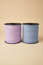 Limited edition 6 mm light pink and light blue macrame cord